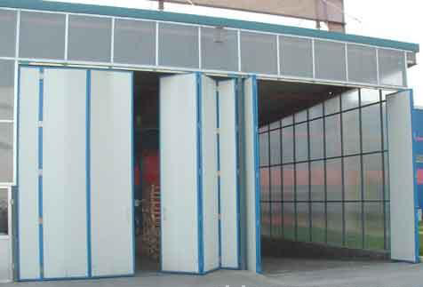 工業(yè)折疊門(mén)特征